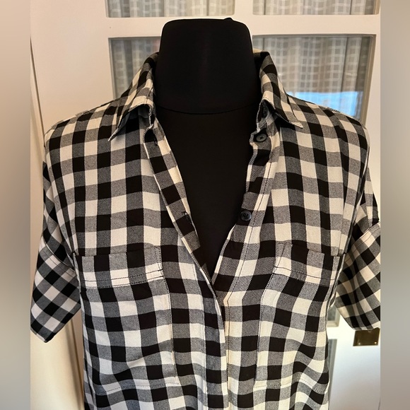 Madewell Flannel Dress - Picture 8 of 9
